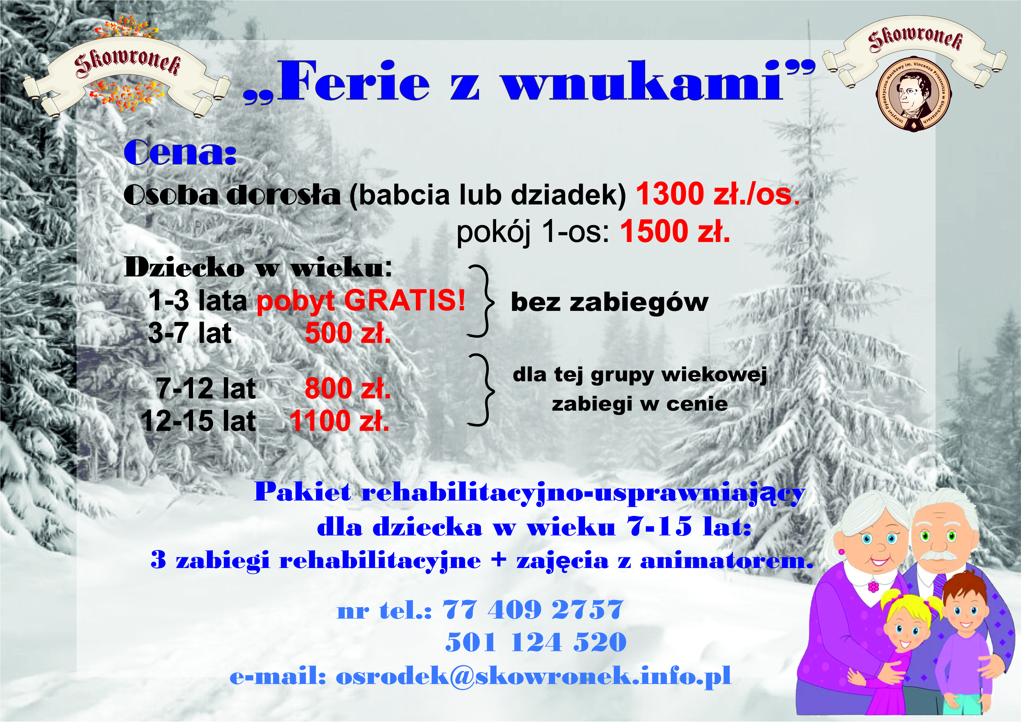 Ferie z wnukami 2026