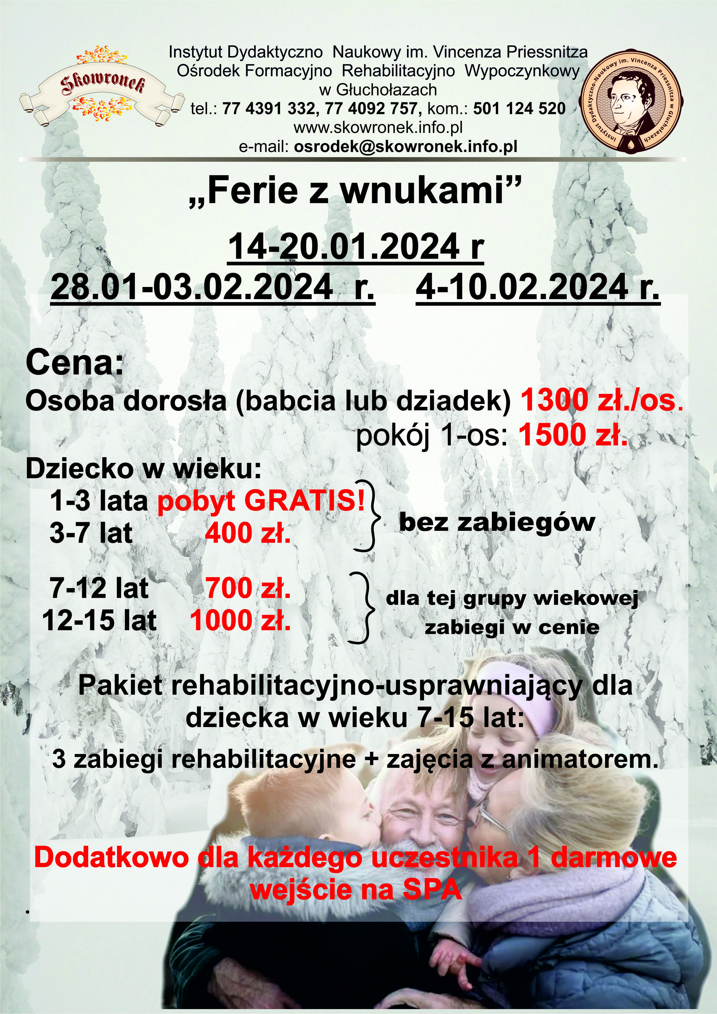 Ferie z wnukami 2024